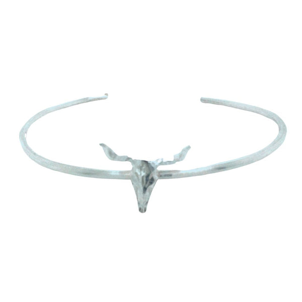 Texas Longhorn Skull Bracelet #264