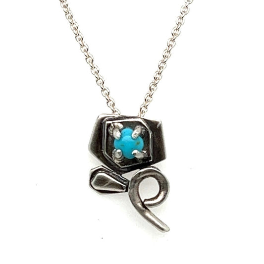 Cheryl Necklace Turquoise #86