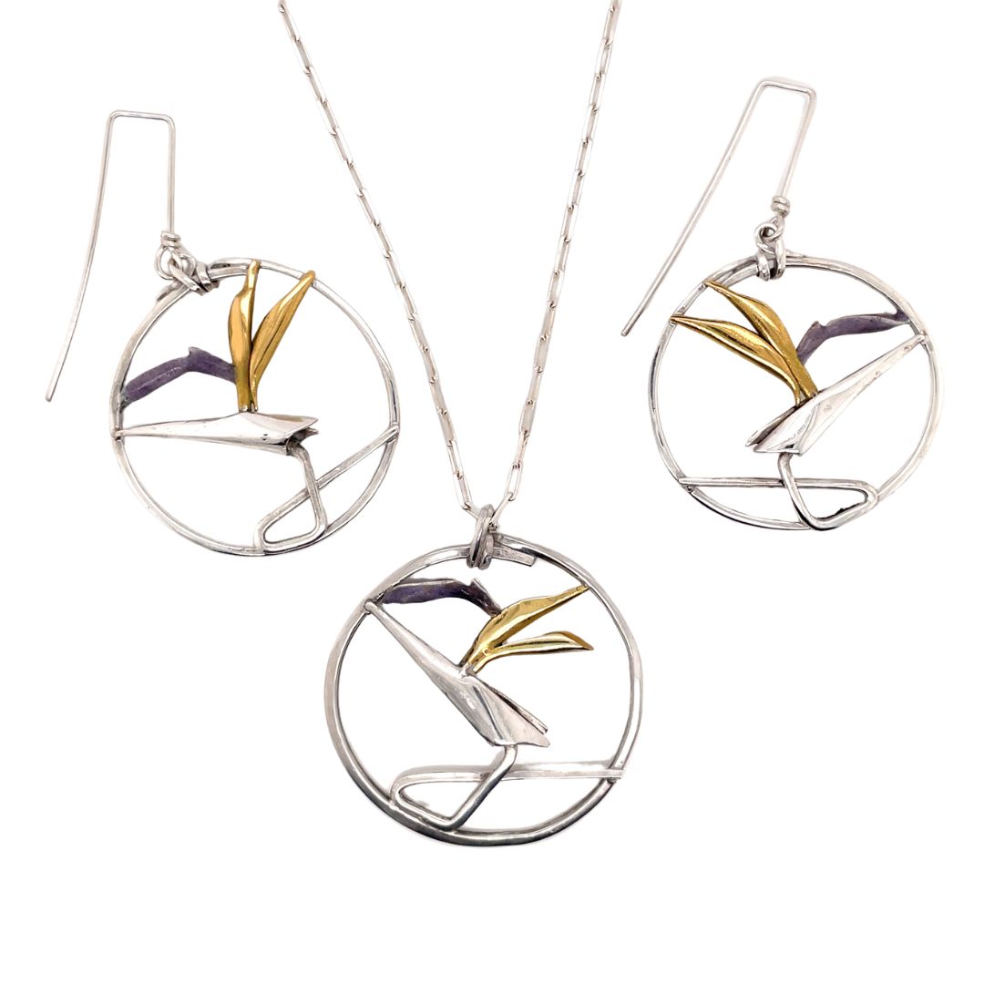 Birds of Paradise Earrings