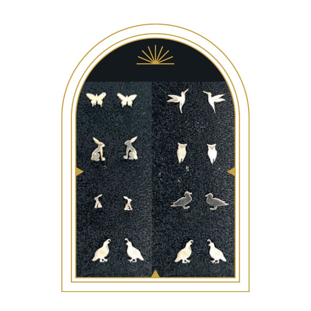 Little Creatures Studs Quail Earrings #136