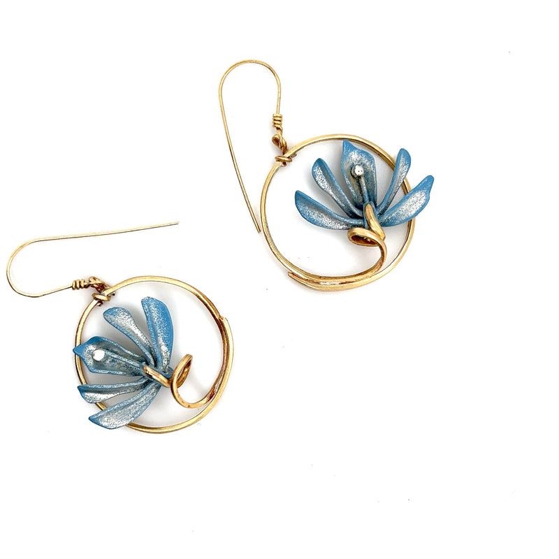Lavish Lotus Earrings #120