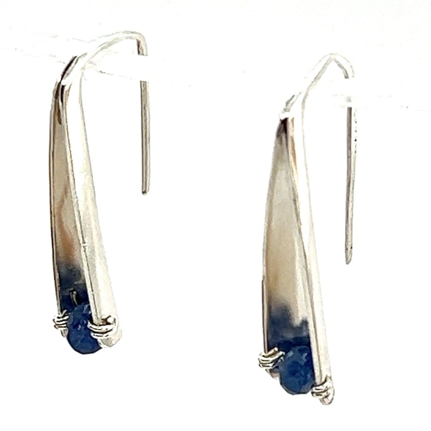 Sapphire Dangle Earrings