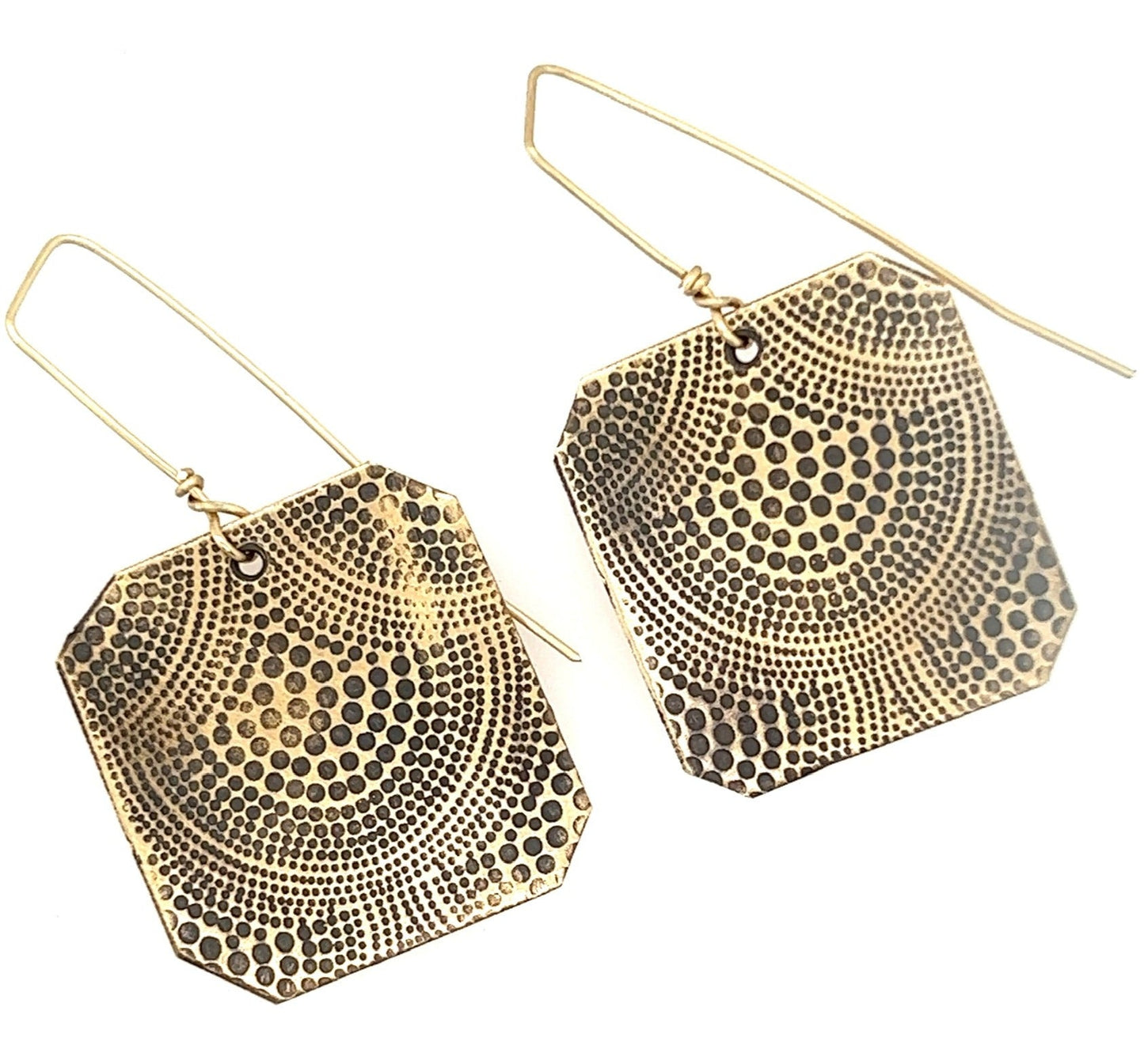 Art Deco Fanfare Earrings #94A