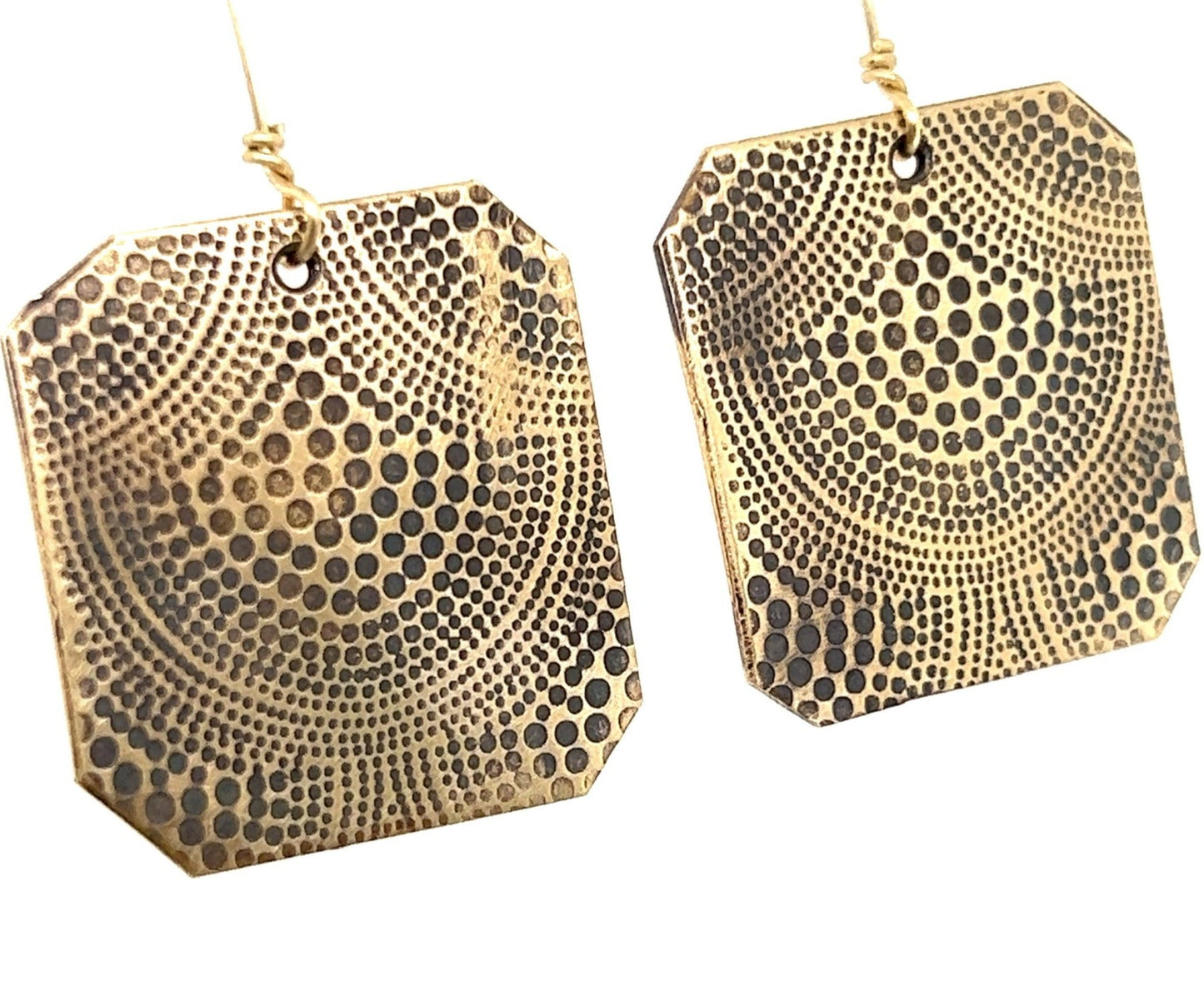 Art Deco Fanfare Earrings #94A