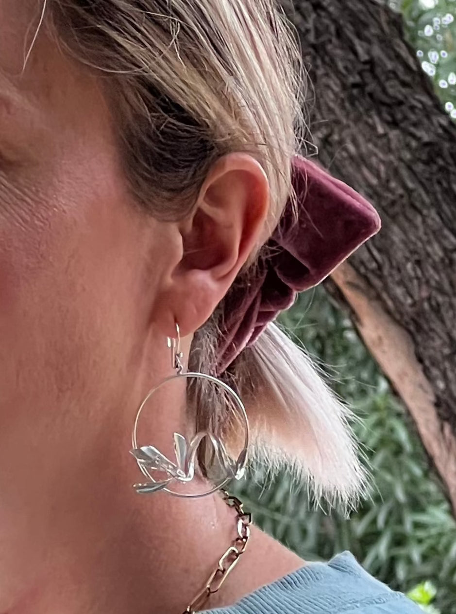 Iris Hoop Earrings #164