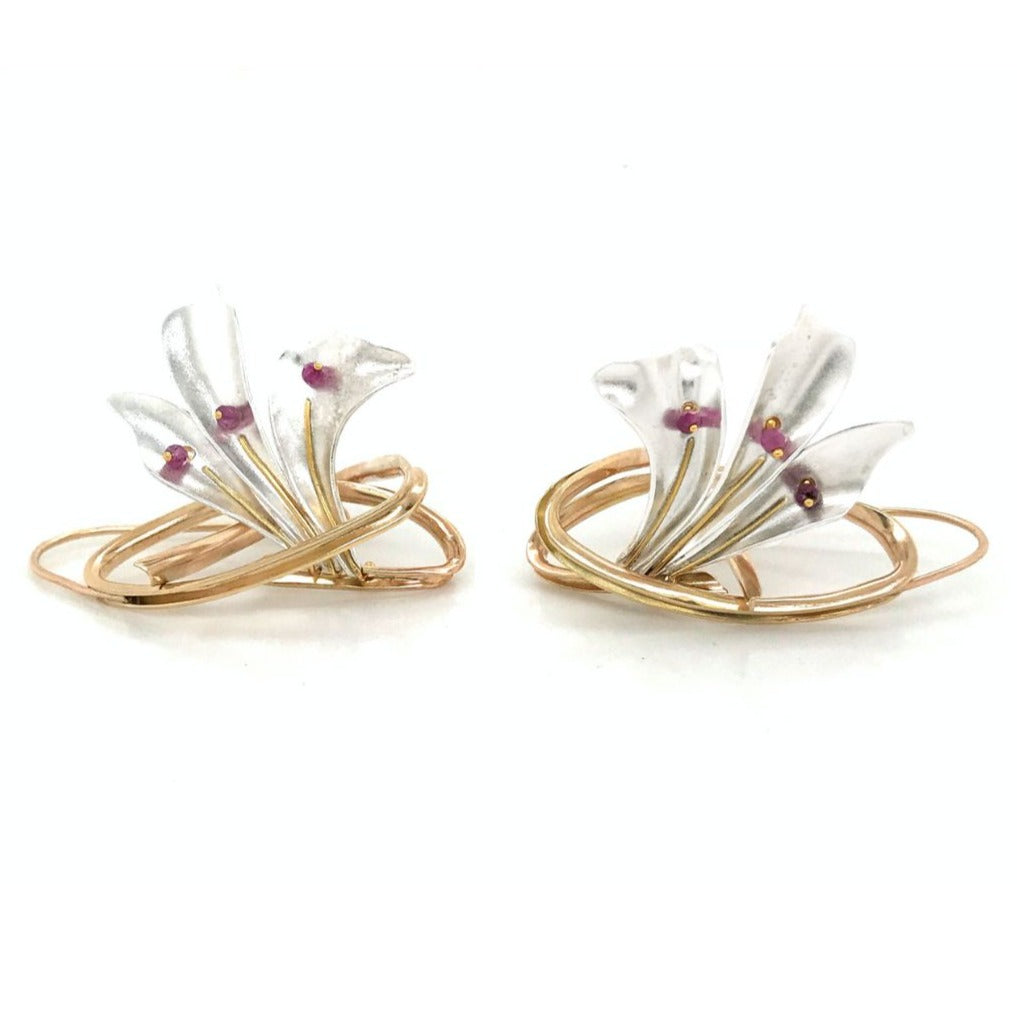 Mangolia Earrings #275