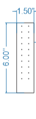 Long Elegant Display