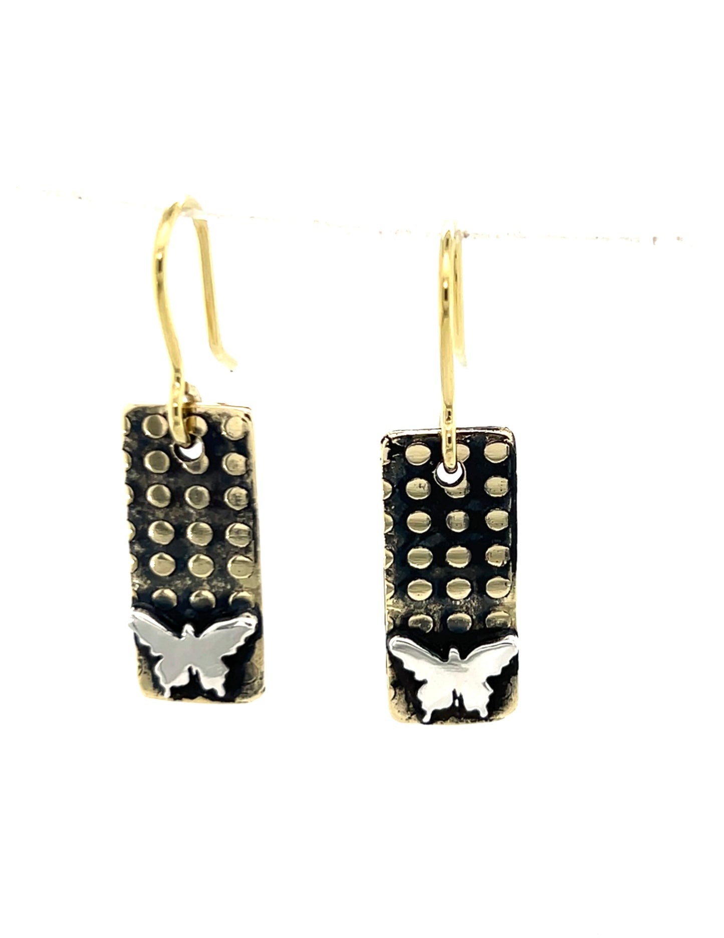 Polka Dot with Butterfly Earrings