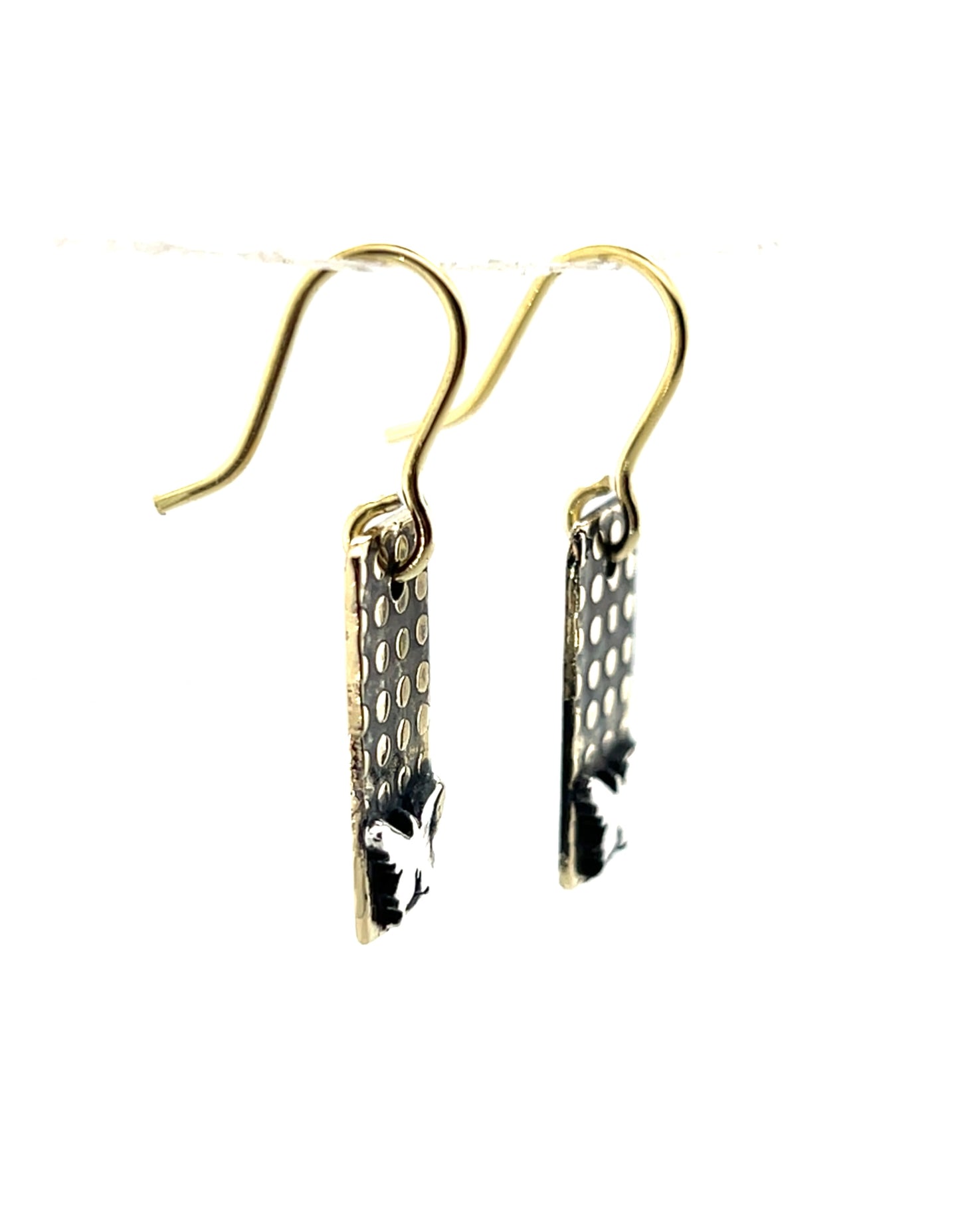 Polka Dot with Butterfly Earrings