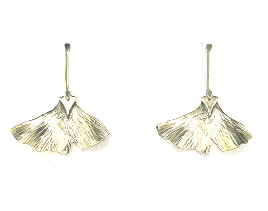 Ginkgo Deco Drops Small Earrings