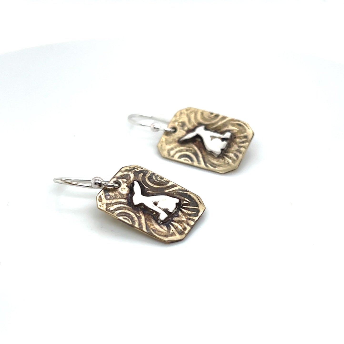 Nouveau Nectar with Large Jackrabbit Earrings #6C