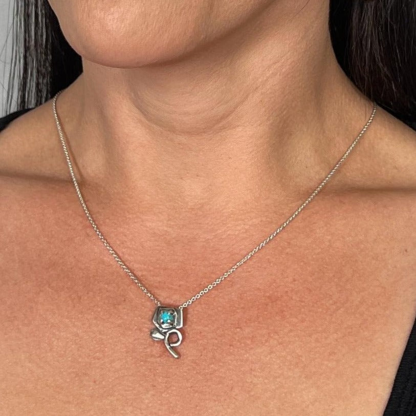 Cheryl Necklace Turquoise #86