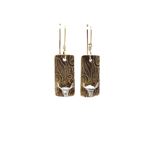 Longhorn Garden Earrings #265