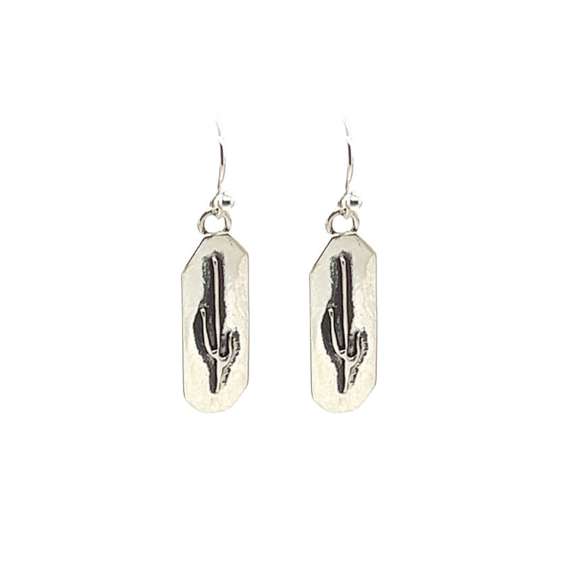 Saguaro Shadow Earrings #14A