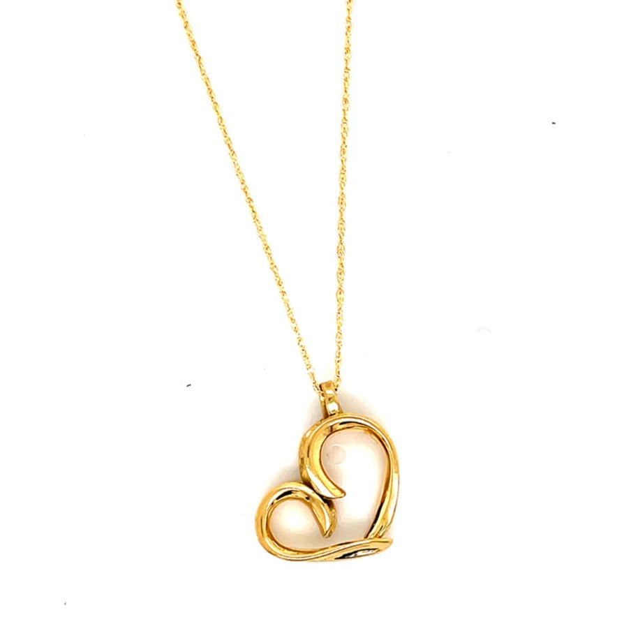 Medium Heart Necklace #189