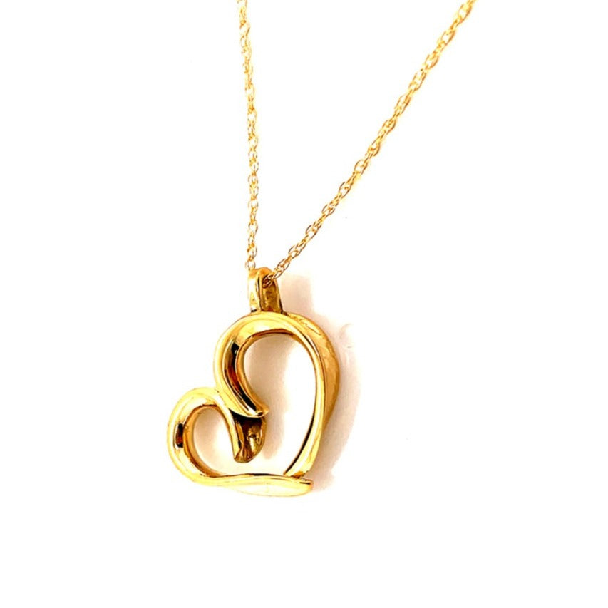 Medium Heart Necklace #189