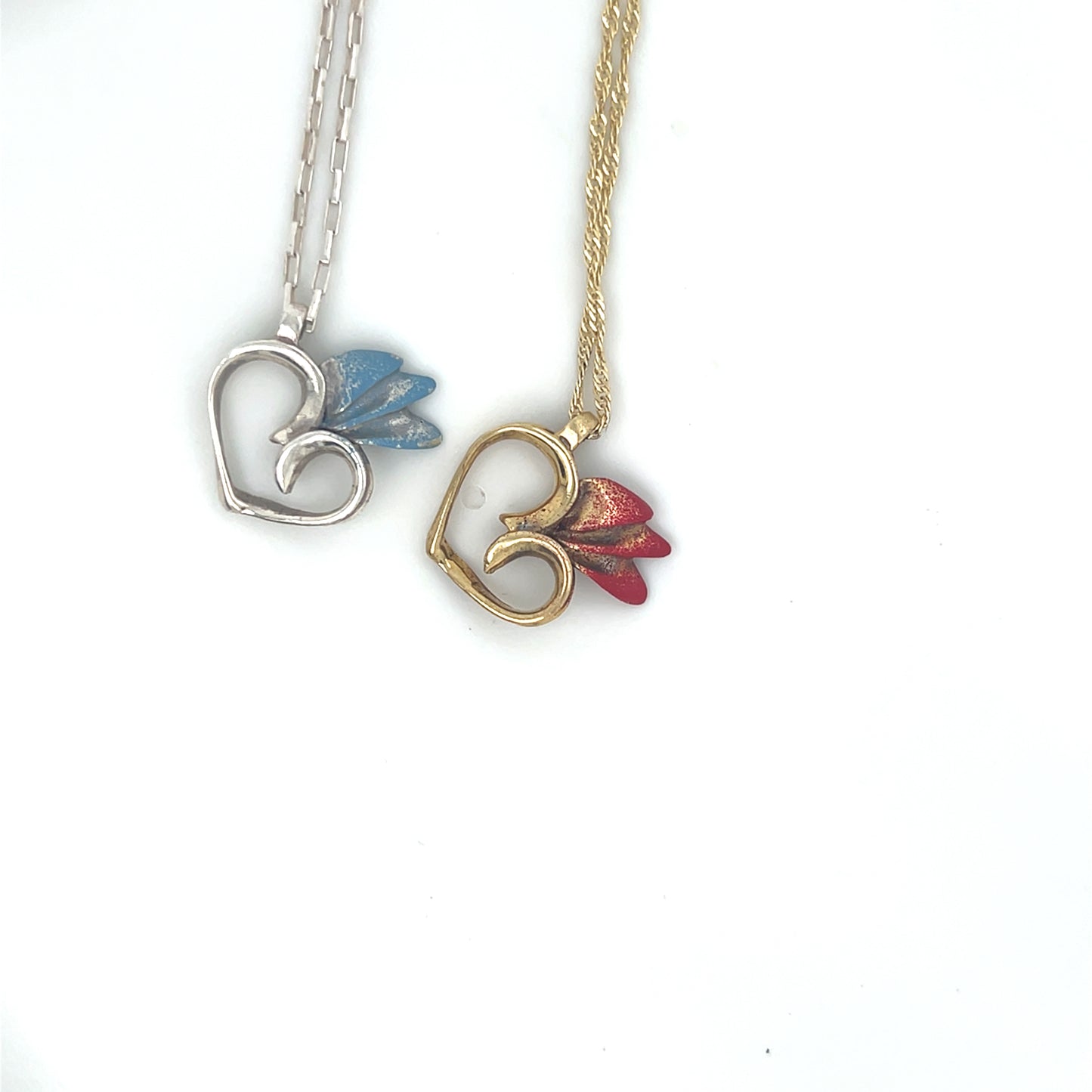 Flaming Heart Necklace #84