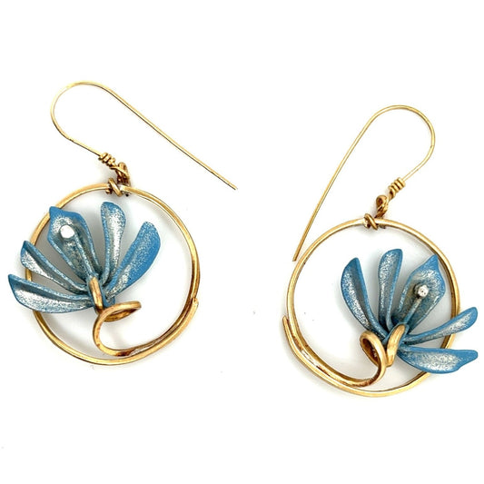 Lavish Lotus Earrings #120