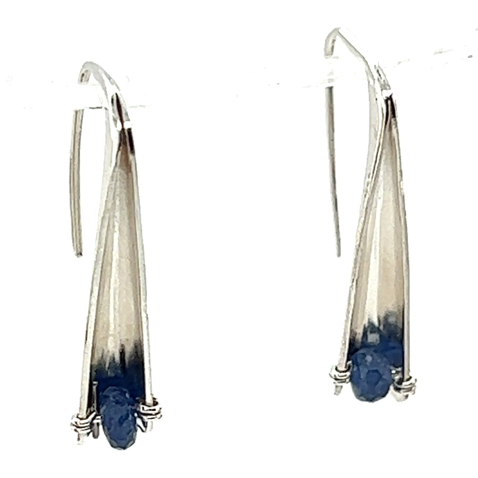 Sapphire Dangle Earrings