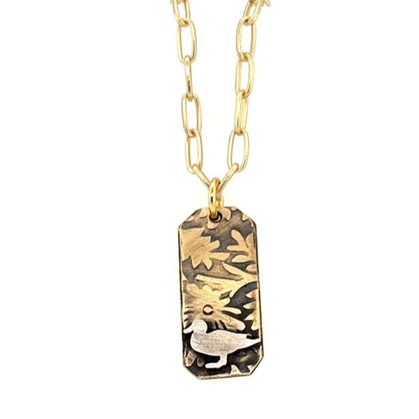 Under the Sea Necklace with Duck