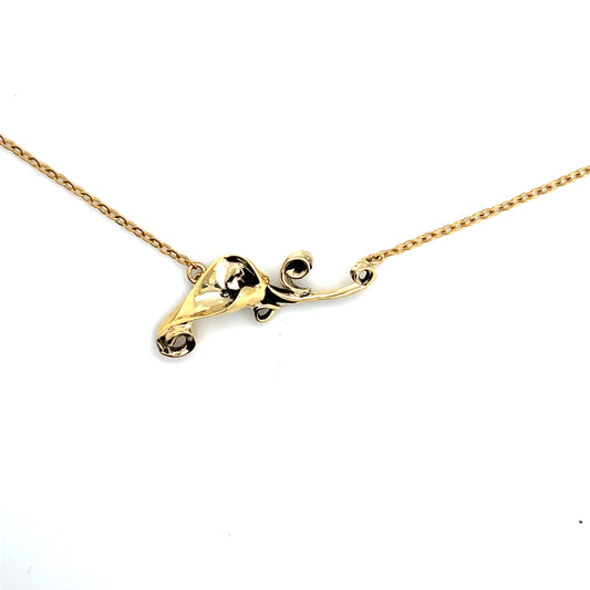 Calla Lily Necklace #283