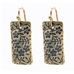 Floral Earrings #8a