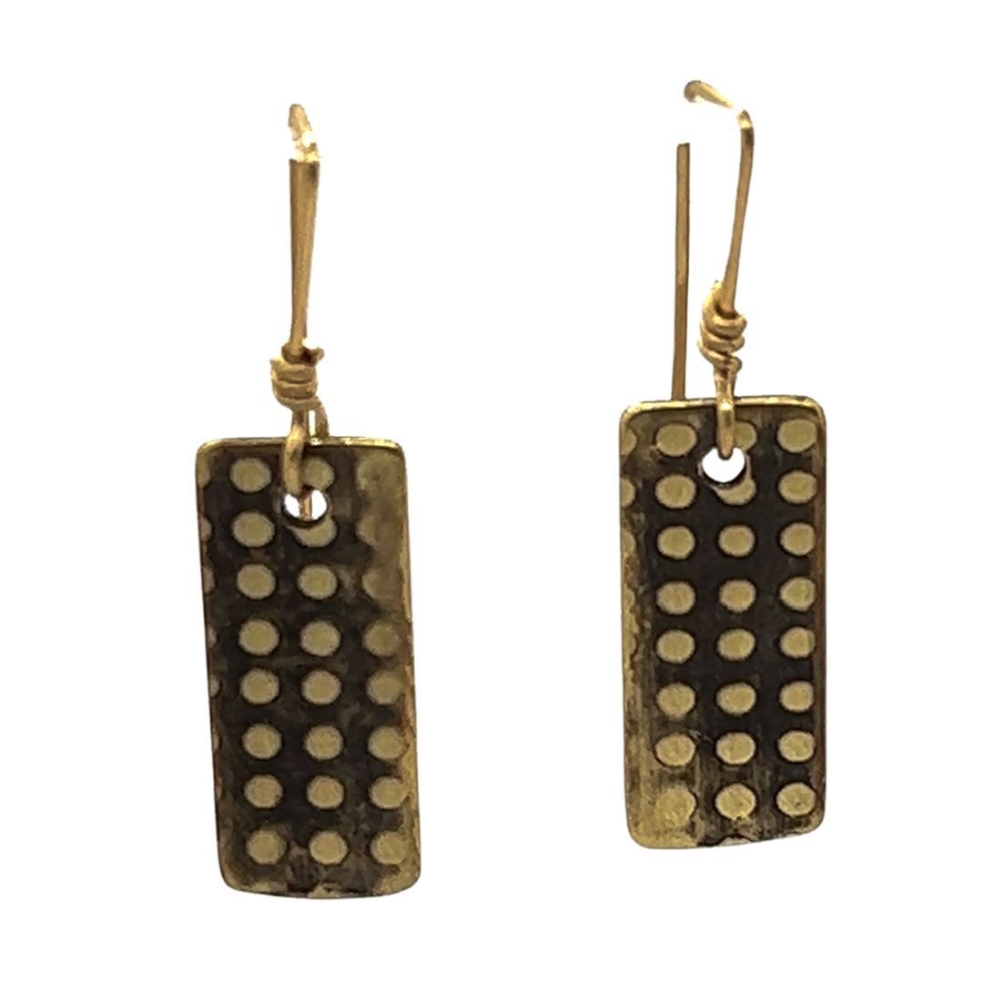 Polka Dot Earrings #5A