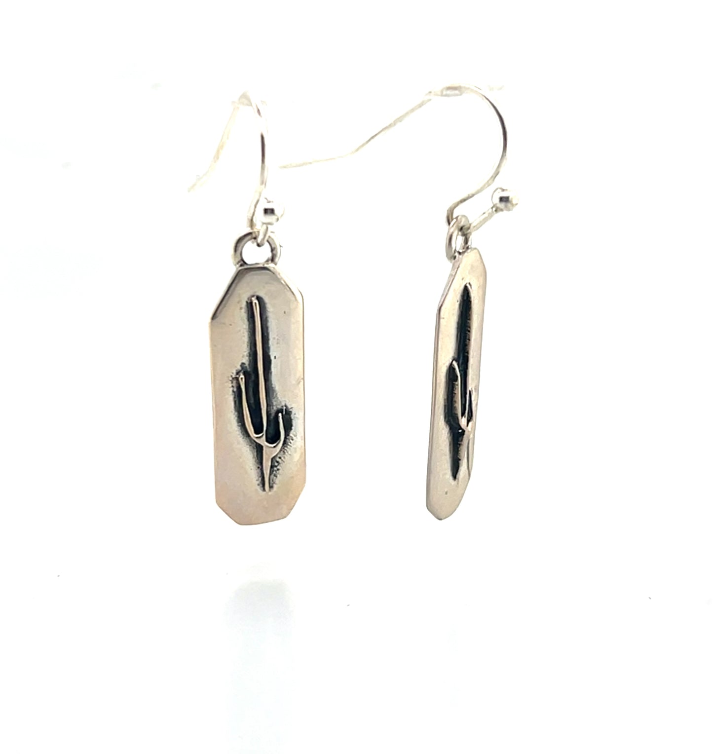 Saguaro Shadow Earrings #14A