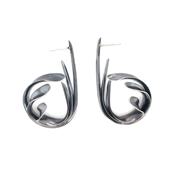 Swan Feather Earrings #253
