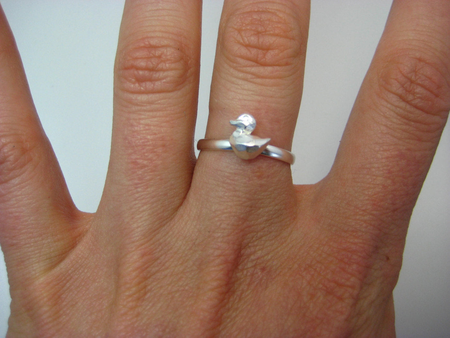 Geometric Duck Ring #23