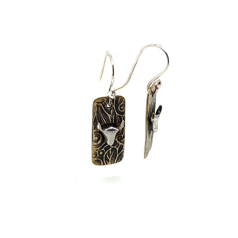 Longhorn Garden Earrings #265b